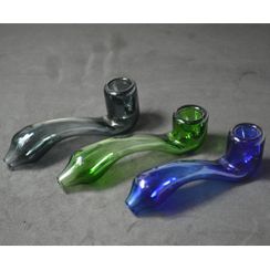 Glass Sherlock Hand Pipe