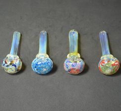 Narrow Stem Glass Spoon Pipe