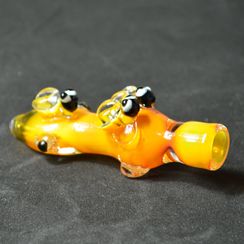 Yellowjacket Bee Glass Chillum