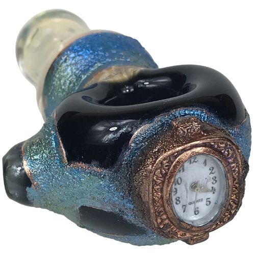 Glass Bowl Pipe with Color Changing Glass - NYVapeShop