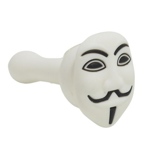 Guy Fawkes Mask Smoking Pipe - NYVapeShop