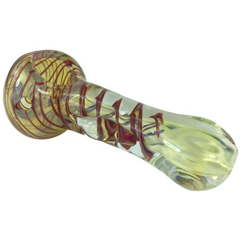 Spoon Bowl Pipe - Chameleon Glass - NYVapeShop