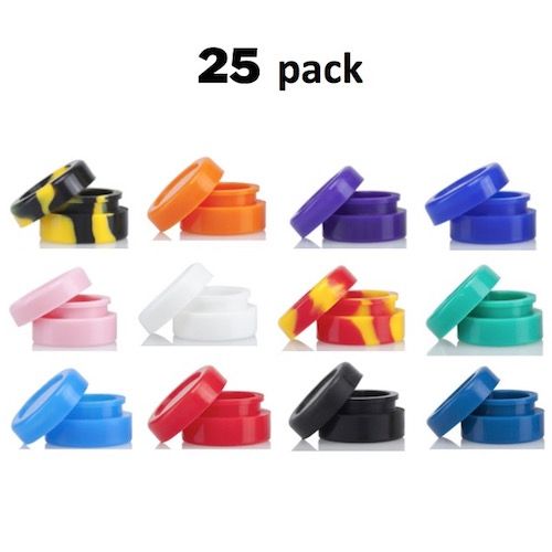 Wax Herb Storage Containers - 25 Pack - NYVapeShop