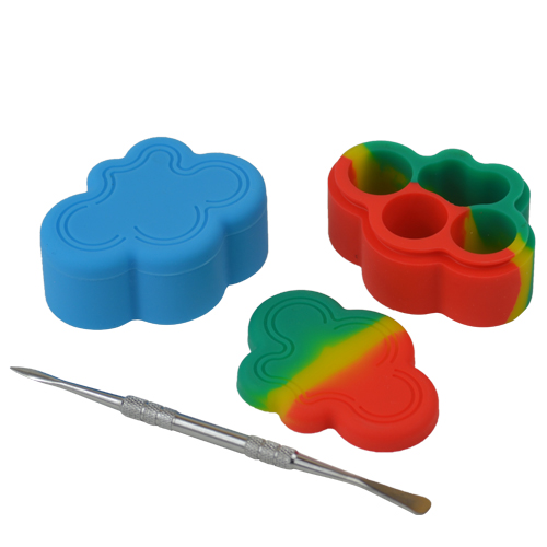 cool dab containers with wax tool