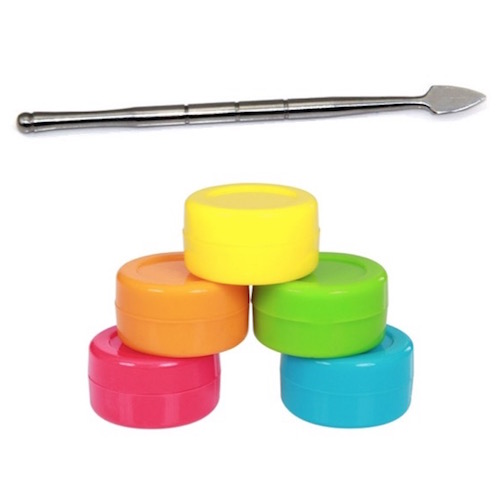dabber with wax containers