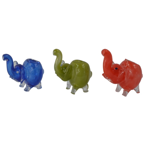 Image of Glass Elephant Pipes