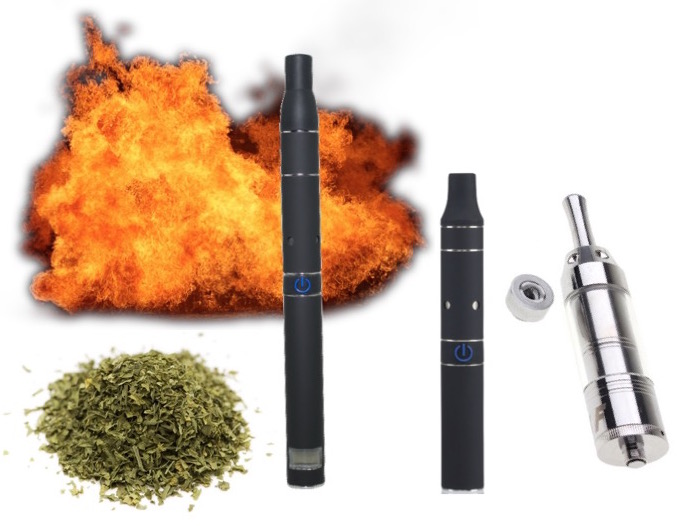 Combustion Vapes dry herbs and combustion vape pens