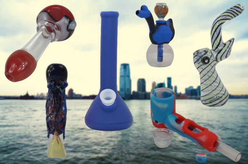 Variety Of Hand Pipes silicone-glass-bong-bubblers-chillums-spoons-hand-pipes