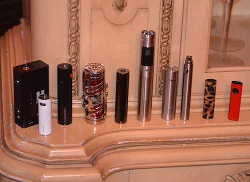 Types of Batteries batteries-and-box-mods-on-counter
