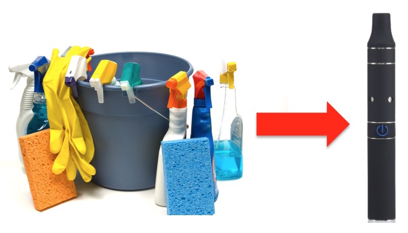 Vape Pens and Cleaning Supplies