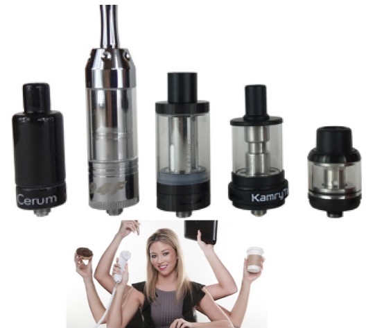 510 thread atomizers for herb, wax, oil