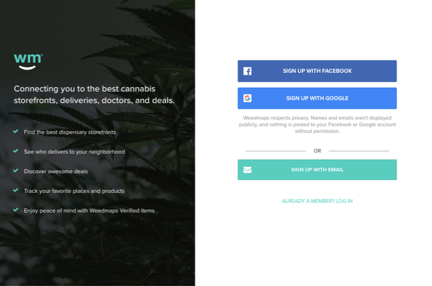 how-to-get-on-weedmaps