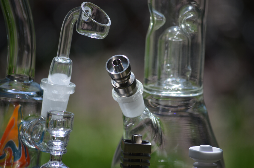 How to use silicone dab rig with titanium nail